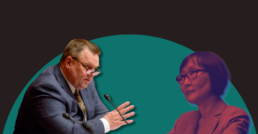 Jon Tester and Saule Omarova appear together with Omarova highlighted in red
