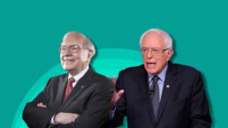 bernie sanders and warren buffet