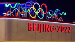 Beijing 2022 Olympics sign