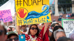 Standing Rock Solidarity Rally, in protest to the Access Oil Pipe line in North Dakota