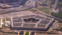 The Pentagon from above in Washington, DC
