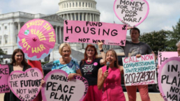 codepink peace rally in dc