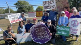 anti drone activists