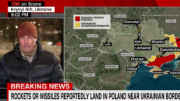 CNN reports on missiles hitting Poland
