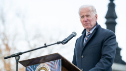 January 20, 2020: Presidential hopeful Joe Biden (D) speaks to attendees of the the 20th annual 