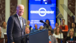 Biden speaks at a tech and trade conference