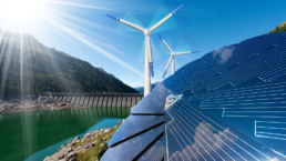 clean energy solar win hydro