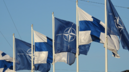 Finland and NATO flags