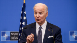 Joe Biden, President of USA, during press conference, after NATO Extraordinary Summit. Brussels, Belgium
