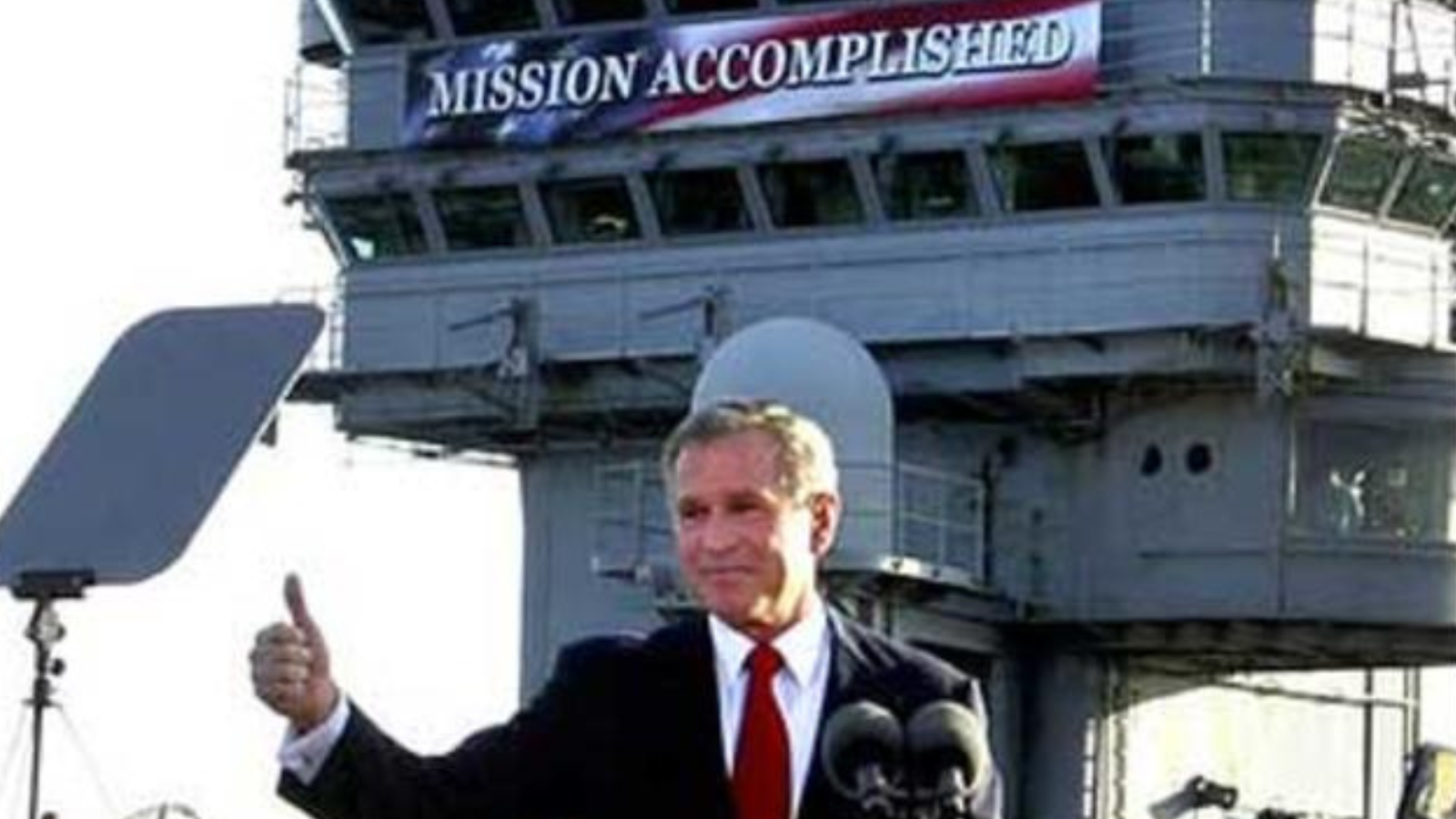 Bush's “Mission Accomplished,” 20 Years Later