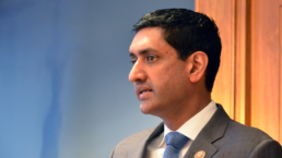 Ro Khanna speaks at an event