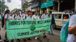 Kolkata, India - 09 27 2019: Global Climate Strike