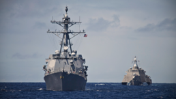 US navy military ships