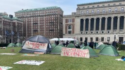 Gaza encampment at Columbia