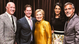 amal clooney and HRC