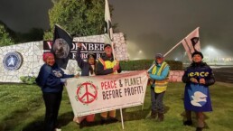 vandenberg space force base icbm launch protest