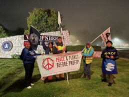 vandenberg space force base icbm launch protest