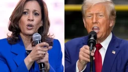 kamala and trump