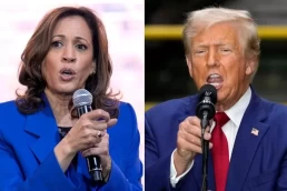 kamala and trump