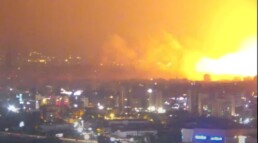 beirut being bombed in lebanon by israel