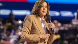 Chicago, Illinois, August 19, 2024- Vice President Kamala Harris at the Democratic National Convention.