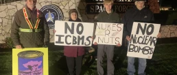 Vandenberg icbm protest