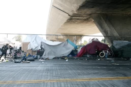 homelessness and tents in LA