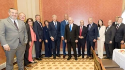 congressional lawmakers meet with netanyahu