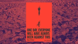 book cover, one day, everyone will have always been against this