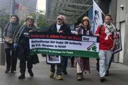 veterans for peace hunger strike