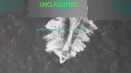 supposed drug boat from Venezuela before being bombed by U.S. military