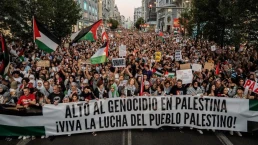 Record crowds again filled streets across Europe, demanding an end to Israel’s genocide in Gaza and freedom for the Global Sumud Flotilla crew.