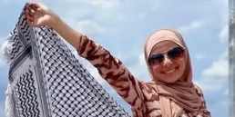 ICE attorneys have pointed to wire transfers Leqaa Kordia sent to family in Palestine as evidence that she potentially supports Hamas. Photo: Courtesy of Leqaa Kordia’s legal team