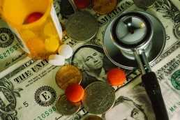 money and medical supplies