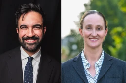 Zohran Mamdani and Katie Wilson