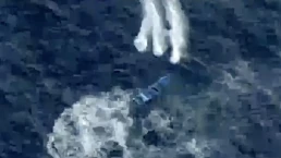 Screenshot from a video U.S. Southern Command posted on X on Dec. 31, 2025, to announce an attack the day prior. Screenshot: @Southcom/X