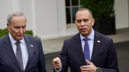 democratic leaders chuck schumer and hakeem jeffries