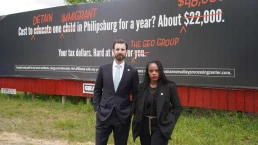 Democratic Pennsylvania Congressmembers Chris Deluzio and Summer Lee.