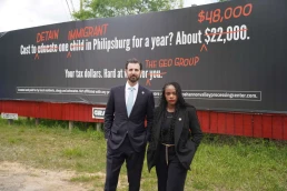 Democratic Pennsylvania Congressmembers Chris Deluzio and Summer Lee.