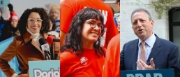 claire valdez, brad lander, Darializa Avila Chevalier