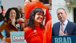 claire valdez, brad lander, Darializa Avila Chevalier