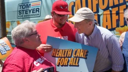 tom steyer healthcare for all sign
