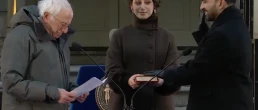 Zohran Mamdani swearing in by Bernie Sanders