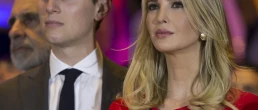 New York, NY USA - April 19, 2016: Jared Kushner, Ivanka Trump attend Donald Trump victory celebration at Trump Tower on 5th Avenue