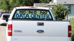 Anti-data-center sentiment in rural Kansas neighborhood