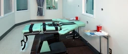 The lethal injection room at San Quentin State Prison, completed in 2010