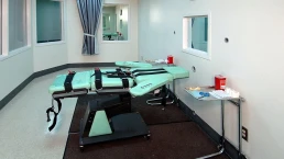 The lethal injection room at San Quentin State Prison, completed in 2010