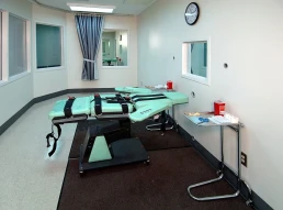 The lethal injection room at San Quentin State Prison, completed in 2010