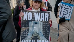Peace activists, veterans, faith leaders and community members rallied outside Congressman Hakeem Jeffries’ district office in Downtown Brooklyn on Oct. 20, calling on the House Democratic leader to help end the U.S. war on Iran.